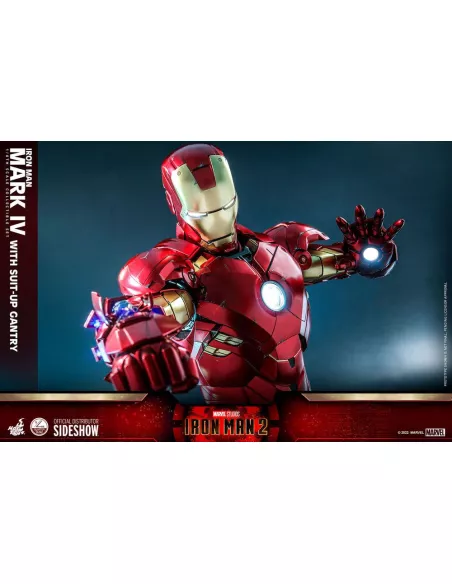 Iron Man Mark Iv With Suit Up Gantry Cm Quarter Scale