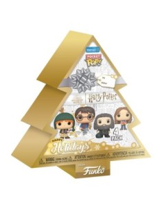 Harry Potter Holiday 2024 Pocket POP! Vinyl Keychains 4-Pack Tree Holiday Box 4 cm