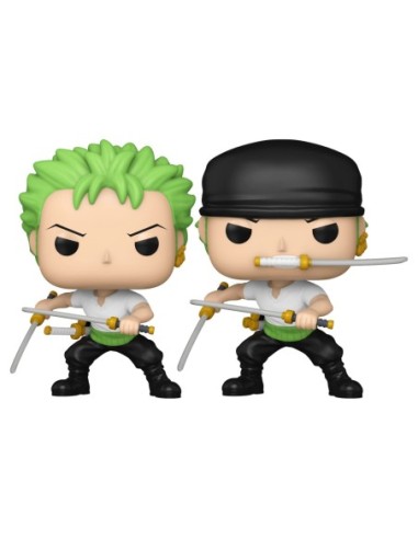 One Piece POP! Animation Vinyl Figures Zoro (Refresh) w/Ch 9 cm Assortment (6)