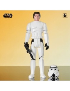 Star Wars Episode IV Jumbo Vintage Kenner AF Han Solo Stormtrooper Disguise 2021 Premier Guild Membership Gift 30 cm