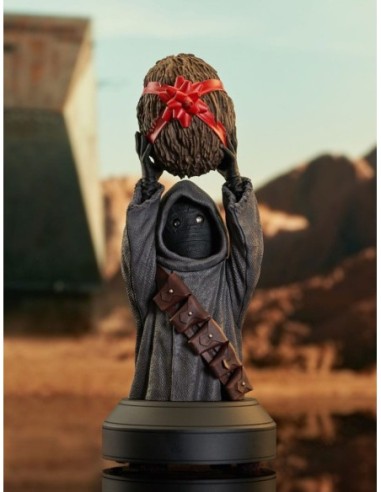 Star Wars: The Mandalorian Bust 1/6 Offworld Jawa 2022 Holiday Edition 15 cm