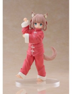 My Cat Is a Kawaii Girl Palette Dress-Up Collection Statue Kinako Nyang fu Ver. 15 cm  Golden Head