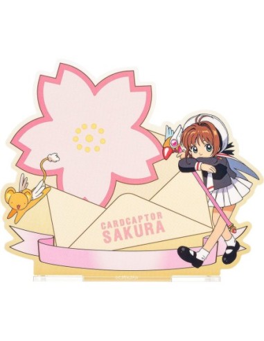 Cardcaptor Sakura Acrylic Pen Stand 25th Anniversary School Uniform Ver. 13 cm