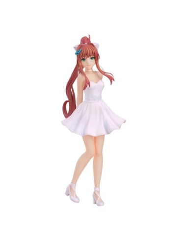 Doki Doki Literature Club! Pop Up Parade PVC Statue Monika: White Dress Ver. 18 cm  Good Smile Company