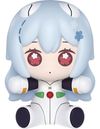 Neon Genesis Evangelion: Rebuild of Evangelion Huggy Good Smile Chibi Figure Rei Ayanami: Long Hair Ver. 7 cm