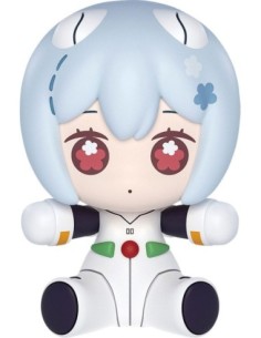 Neon Genesis Evangelion: Rebuild of Evangelion Huggy Good Smile Chibi Figure Rei Ayanami: Plugsuit Ver. 7 cm