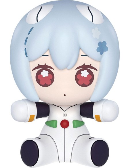 Neon Genesis Evangelion: Rebuild of Evangelion Huggy Good Smile Chibi Figure Rei Ayanami: Plugsuit Ver. 7 cm