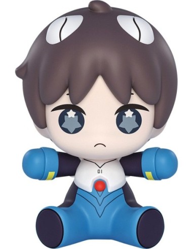 Neon Genesis Evangelion: Rebuild of Evangelion Huggy Good Smile Chibi Figure Shinji Ikari: Plugsuit Ver. 7 cm