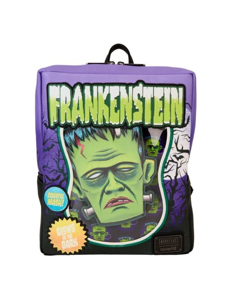 Universal Monsters by Loungefly Mini Backpack Frankenstein Neon Mask  Loungefly