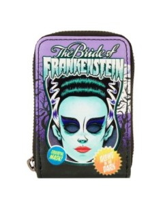 Universal Monsters by Loungefly Wallet Bride of Frankenstein Neon Mask  Loungefly