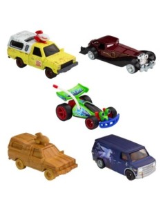 Disney 100th Anniversary Hot Wheels Premium Diecast Vehicles 1/43 5-Pack  Mattel