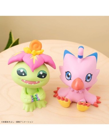 Digimon Adventure Look Up PVC Statues Tentomon & Palmon 11 cm (with gift)