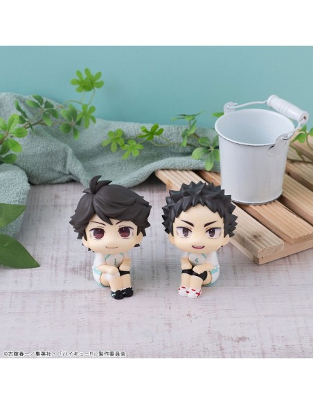 Haikyu!! Look Up PVC Statues Toru Oikawa & Hajime Iwaizumi Uniform Ver. 11 cm (with gift)  Megahouse