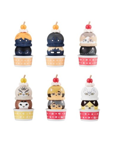 Haikyu!! Tsumichen Stack up & Change Trading Figure 6-Pack 8 cm (with gift)