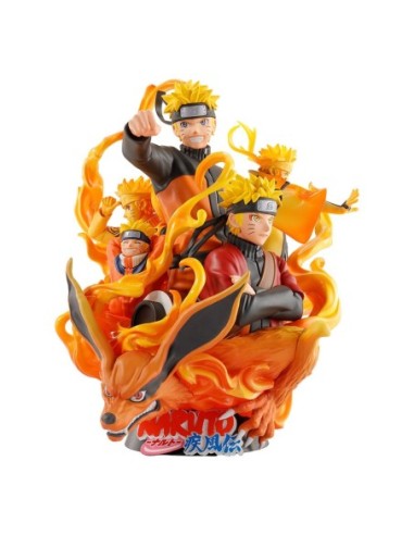 Naruto Shippuden Petitrama DX PVC Mini Statue Naruto 01 15 cm  Megahouse