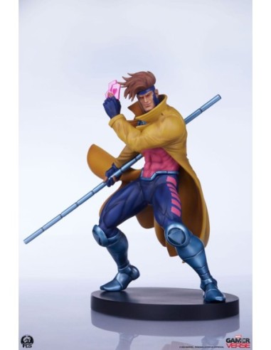 Marvel Gamerverse Classics PVC Statue 1/10 Gambit Player 2 Edition 17 cm  Premium Collectibles Studio