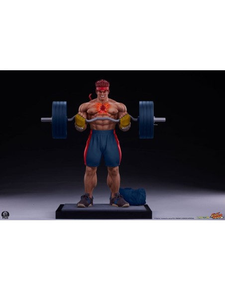 Street Fighter Premier Series Statue 1/4 Evil Ryu: Powerlifting 53 cm  Premium Collectibles Studio