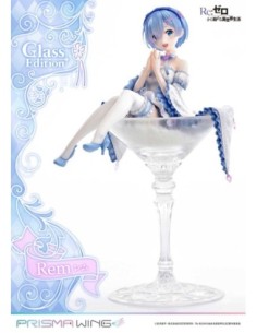 Re:Zero - Starting Life in Another World Prisma Wing PVC Statue 1/7 Rem Glass Edition 23 cm  Prime 1 Studio