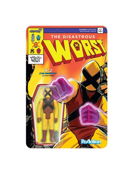 The Worst ReAction Action Figure Wave 05 Mutant Team X2 The Unknown 10 cm