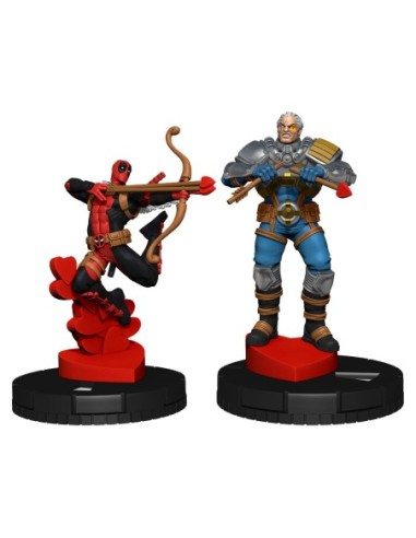 Marvel HeroClix Iconix: Cupid Deadpool an Cable