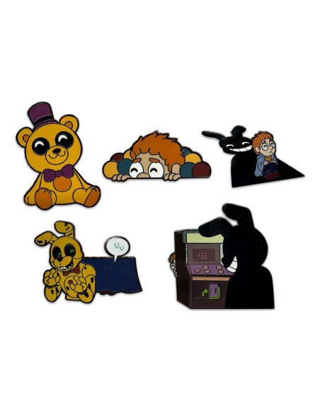 Five Nights at Freddy's Enamel Pins Set Into the Pit 3 cm (6)