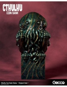 H.P. Lovecraft Cthulhu Mythos Coin Bank Statue Cthulhu (Original Color) 24 cm  Gecco