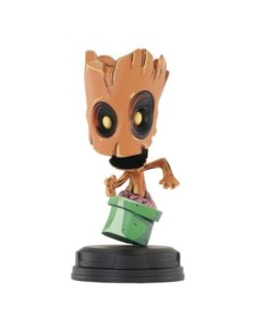 Marvel Animated Statue Groot (in Pot) 10 cm