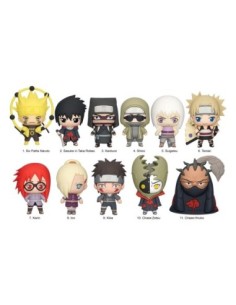 Naruto Shippuden 3D PVC Bag Clips Series 4 Display (24)  Monogram Int.