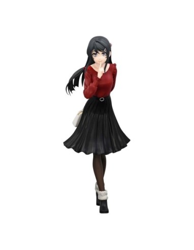 Rascal Does Not Dream of Bunny Girl Senpai Trio-Try-iT PVC Statue Mai Sakurajima Winter Outfit Ver. 21 cm  FURYU