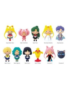 Sailor Moon 3D PVC Bag Clips Series 4 Display (24)