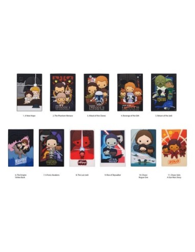 Star Wars 3D PVC Bag Clips Posters Series 7 Display (24)