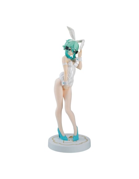 Sword Art Online BiCute Bunnies PVC Statue Sinon White Pearl Ver. 28 cm  FURYU