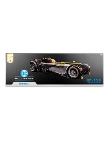 DC White Knight Batmobile Gold Label 50 cm  McFarlane Toys