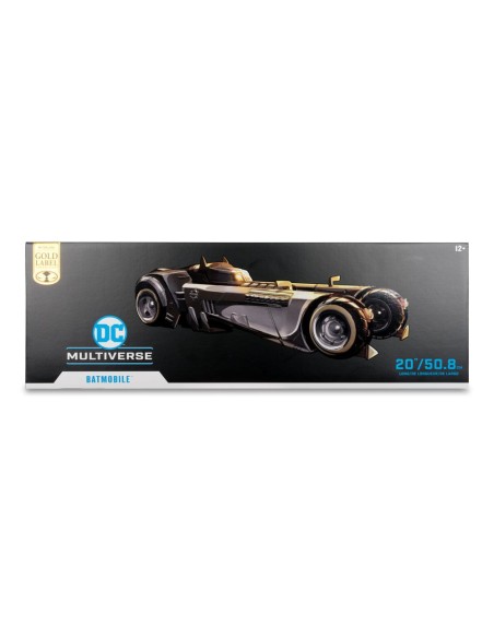 DC White Knight Batmobile Gold Label 50 cm