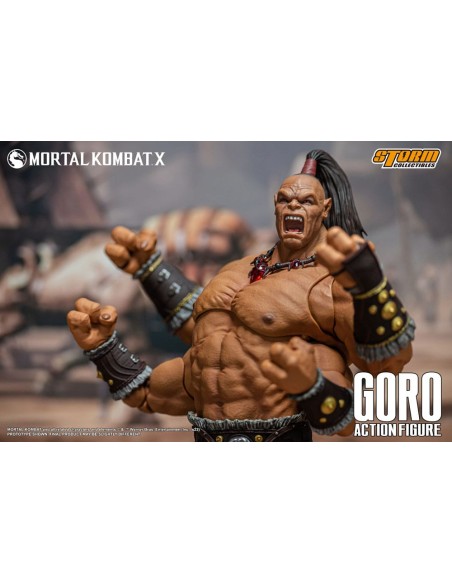 Mortal Kombat Goro Action Figure 1/12 18 cm