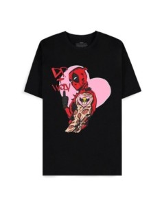 Deadpool T-Shirt I Heart You  Difuzed