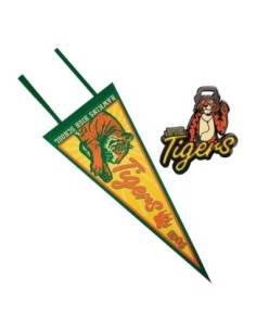 Stranger Things Pennant with Pin Badge Tiger´s