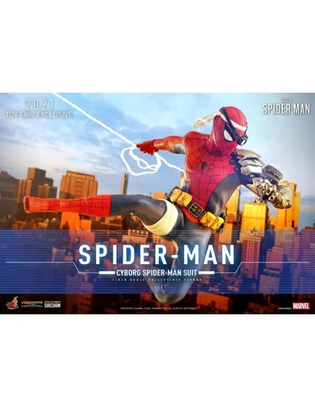 Cyborg Spider-Man Suit Videogame 2021 Toy Fair Exclusive 1/6 30 cm - 2 - 