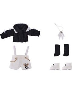 Nendoroid Accessories for Nendoroid Doll Figures Outfit Set: Suspender Shorts Set (Black & White)  Good Smile Company