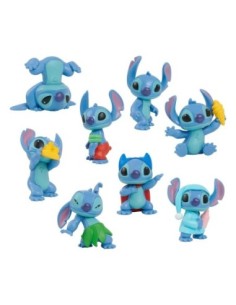 Lilo & Stitch Mini Figure 8-Pack Stitch Collectible Figure Set 7 cm  Just Play