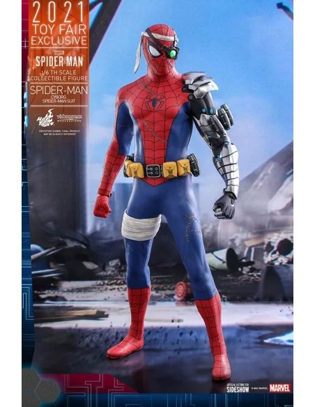 Cyborg Spider-Man Suit Videogame 2021 Toy Fair Exclusive 1/6 30 cm - 8 - 