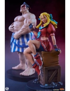 Street Fighter Street Jam Statuen 1/10 Karin & E. Honda