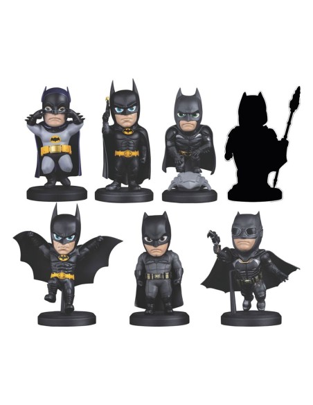 DC Comics Hero Box Generations Series Mini Figures Batman 8 cm Display (6)