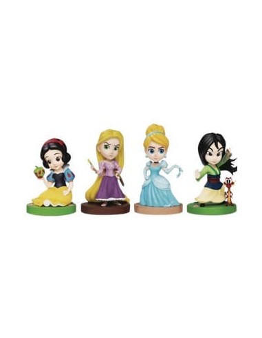 Disney Princess Hero Box Enchanted Series Mini Figures 8 cm Display (6)