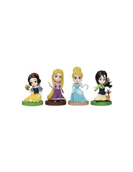 Disney Princess Hero Box Enchanted Series Mini Figures 8 cm Display (6)  YuMe Toys