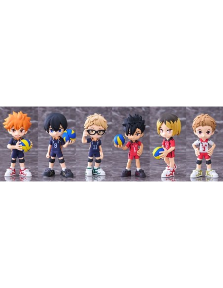 Haikyu!! Anime Series Mini Figures 9 cm Display (6)  YuMe Toys