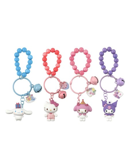 Sanrio Celebration Series Keychain & Bracelet Hello Kitty and Friends Display (12)