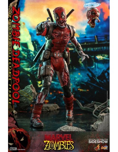 Marvel Zombie Deadpool Comic Masterpiece Action Figure 1/6 31 cm