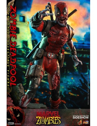 Marvel Zombie Deadpool Comic Masterpiece Action Figure 1/6 31 cm