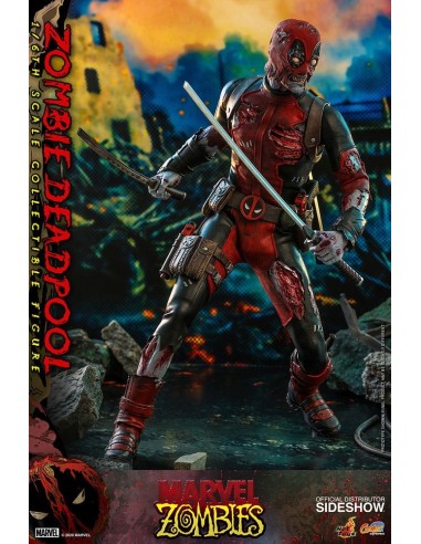 Marvel Zombie Deadpool Comic Masterpiece Action Figure 1/6 31 cm